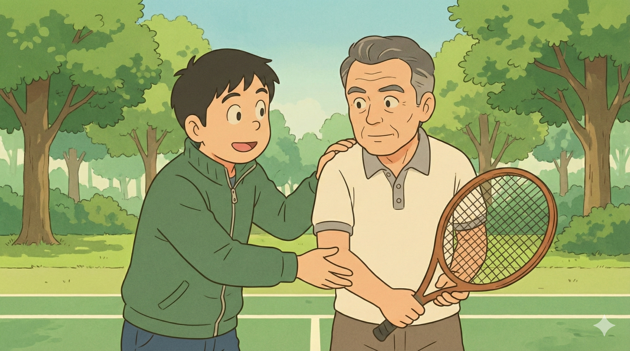 スポーツのコーチング風景